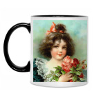 Кружка двухцветная