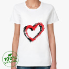 Женская футболка органик