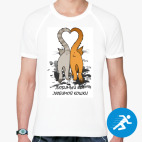 Мужская спортивная футболка