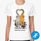 Женская спортивная футболка