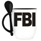 Кружка с ложкой