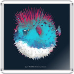 Брутальная рыба панк Punk fish