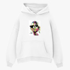 Толстовка худи оверсайз