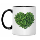 Кружка двухцветная