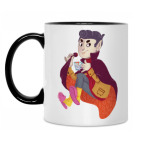 Кружка двухцветная