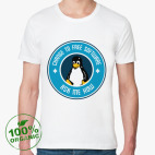 Мужская футболка органик