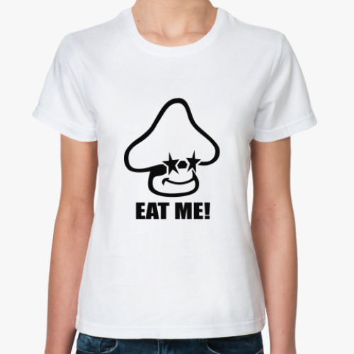 Классическая футболка Съешь меня