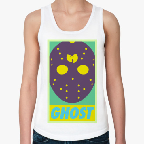 Женская майка Ghost Wu tang