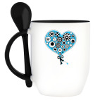 Кружка с ложкой