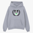 Толстовка худи оверсайз