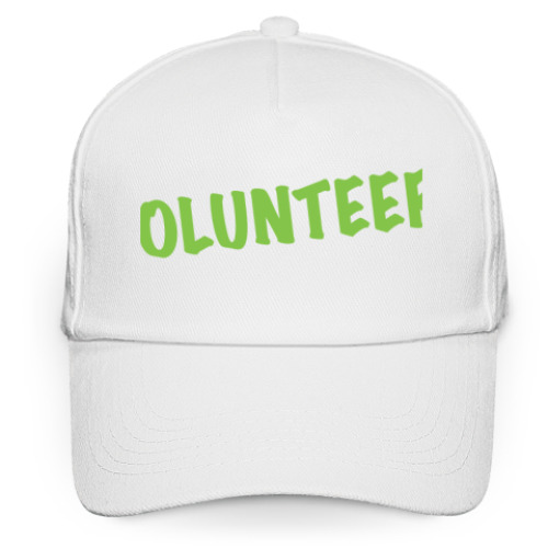 Кепка бейсболка с принтом Volunteer