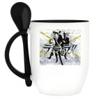 Кружка с ложкой