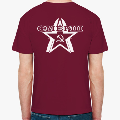 Футболка с принтом СМЕРШ