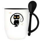 Кружка с ложкой