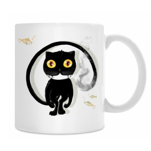 Кружка с принтом Дымохвост