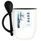 Кружка с ложкой