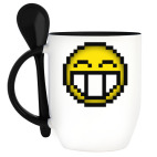 Кружка с ложкой