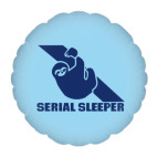 Подушка &quot;круг&quot;, 35x35 см Серийный Ленивец