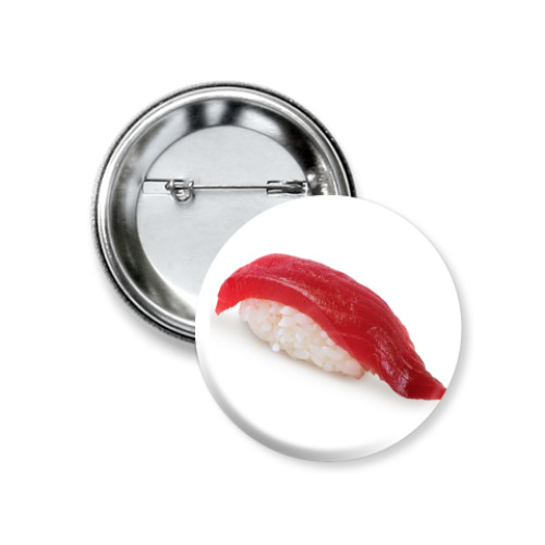 Значок 37мм с принтом Суши