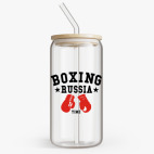 Банка с бамбуковой крышкой