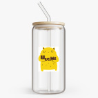 Банка с бамбуковой крышкой