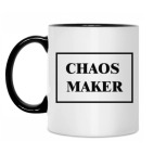 Кружка двухцветная