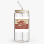 Банка с бамбуковой крышкой