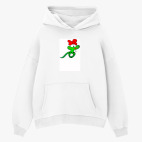 Толстовка худи оверсайз