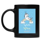 Кружка цветная UV-DTF