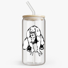 Банка с бамбуковой крышкой