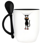 Кружка с ложкой