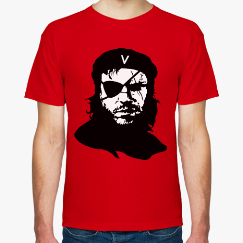 Футболка с принтом Big Boss (Metal Gear Solid)