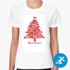 Женская спортивная футболка