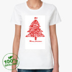 Женская футболка органик