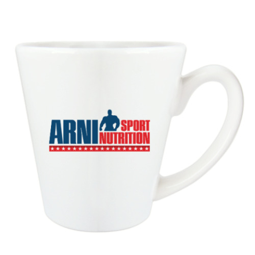 Чашка Латте с принтом Арни