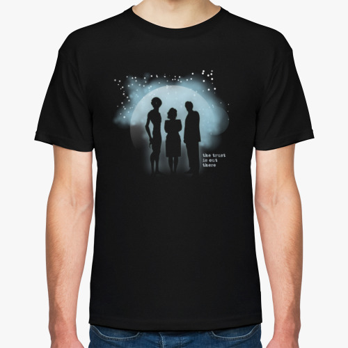 Футболка с принтом x-files