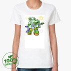 Женская футболка органик