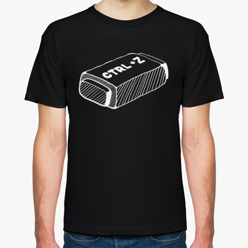 Футболка с принтом Ctrl + Z
