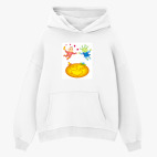 Толстовка худи оверсайз