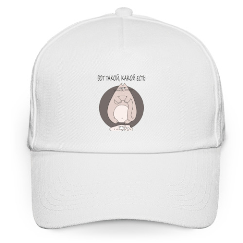 Кепка бейсболка Забавный кот