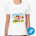 Женская спортивная футболка