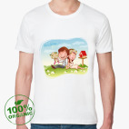 Мужская футболка органик