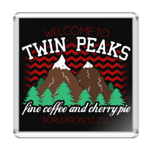 Магнит Сериал Твин Пикс Twin Peaks