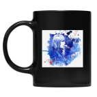 Кружка цветная UV-DTF