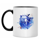 Кружка двухцветная