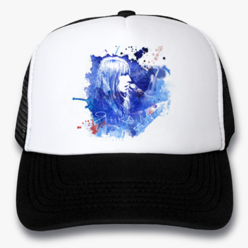 Кепка-тракер с принтом Янка Дягилева