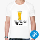 Мужская спортивная футболка