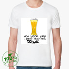 Мужская футболка органик