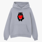 Толстовка худи оверсайз