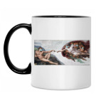 СОТВОРЕНИЕ АДАМА / КОРОНАВИРУС